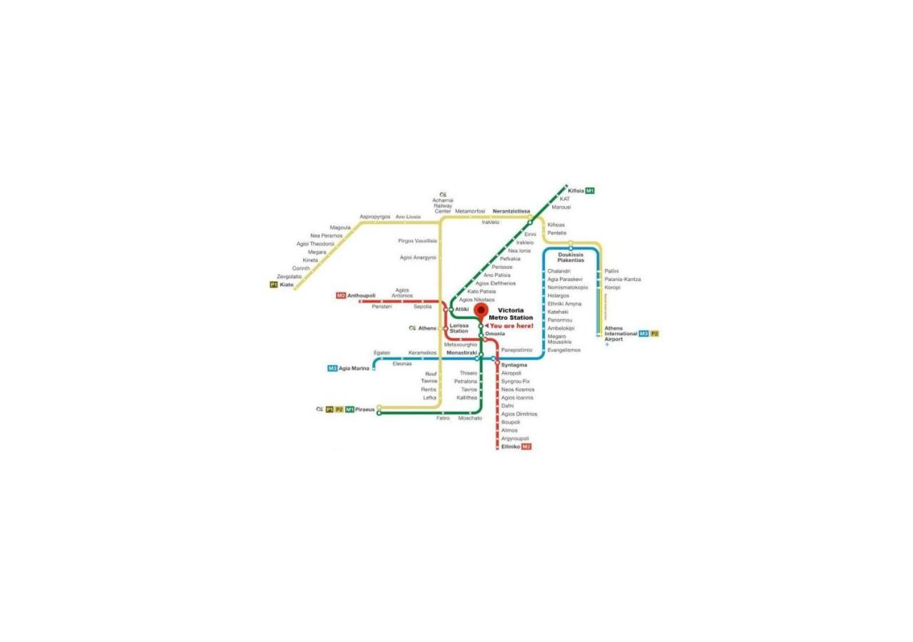 Superior Central Apt|3Min To Metro|Ac|Netflix|Imac Atene Esterno foto